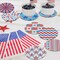 8 Pieces Patriotic Diamond Painting Kits – DIY 4th of July Diamond Coasters with Holder for Adults & Beginners
